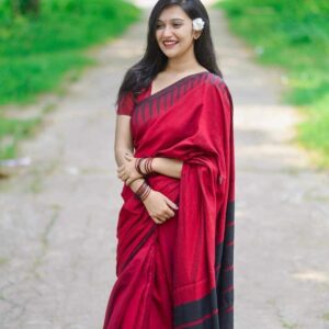 Dupian Half Silk Saree Multicolor - HP145-DHS-SAREE