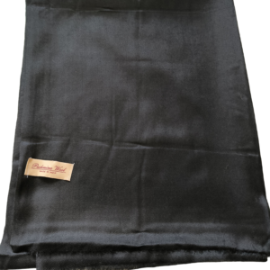 Original Simple One Color Kashmiri Pashmina Shawl - HP139-BLACK-OC