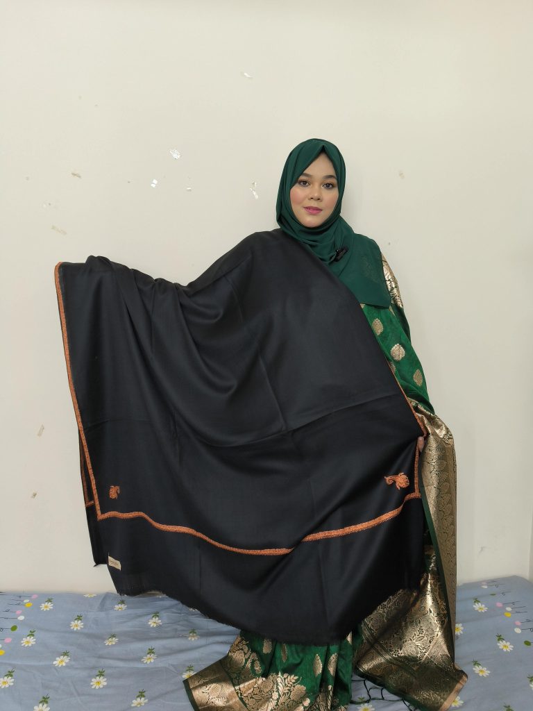 Original Ladies Kashmiri Pashmina Shawl - মহিলাদের অরিজিনাল কাশ্মীরি পশমিনা শাল
