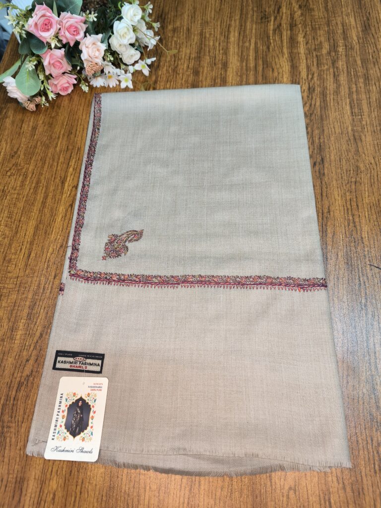 Original Ladies Kashmiri Pashmina Shawl - মহিলাদের অরিজিনাল কাশ্মীরি পশমিনা শাল