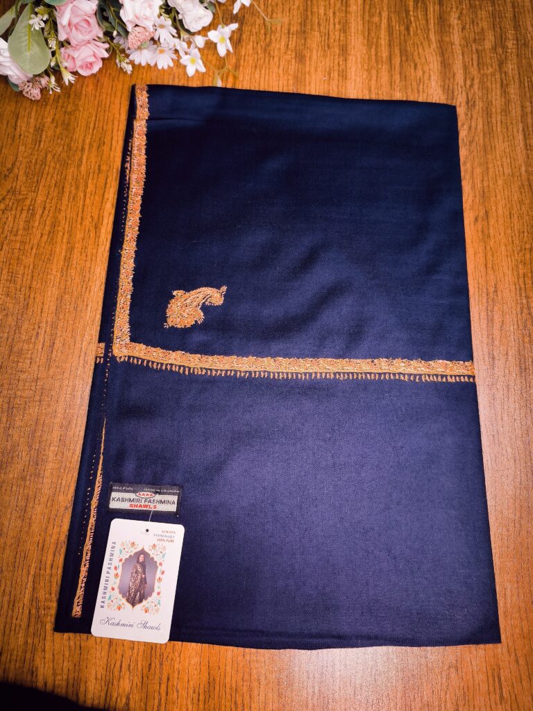 Original Ladies Kashmiri Pashmina Shawl - মহিলাদের অরিজিনাল কাশ্মীরি পশমিনা শাল