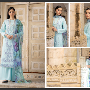 Original Pakistani BA DASTOOR By Gulljee Three Piece - HP-3PP-303-Model-1