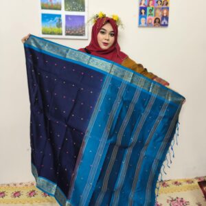 Authentic Mashlaish Cotton Buti Saree - মাশ্লাইশ কটন শাড়ি