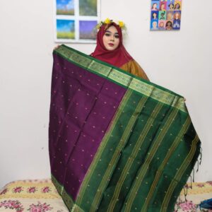 Authentic Mashlaish Cotton Buti Saree - মাশ্লাইশ কটন শাড়ি