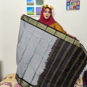 Authentic Mashlaish Cotton Buti Saree - মাশ্লাইশ কটন শাড়ি