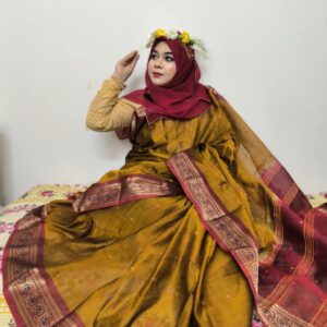 Authentic Mashlaish Cotton Buti Saree - মাশ্লাইশ কটন শাড়ি