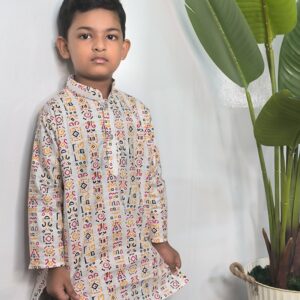 AARONG COTTON SHUVRO PANJABI FOR BOYS