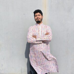 AARONG COTTON SHUVRO PANJABI FOR Mens