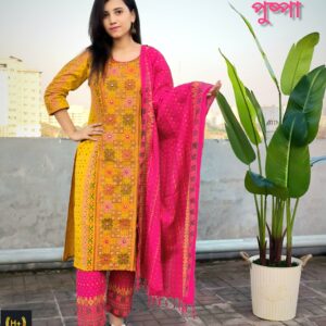 AARONG COTTON PUSHPA DRESS - HPL-02