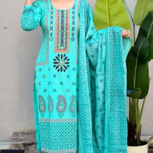 AARONG COTTON NILADRI DRESS - HPL-02